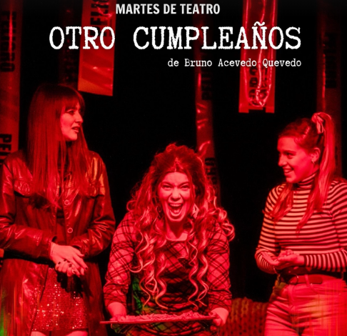 Escena de la obra Otro cumpleaños